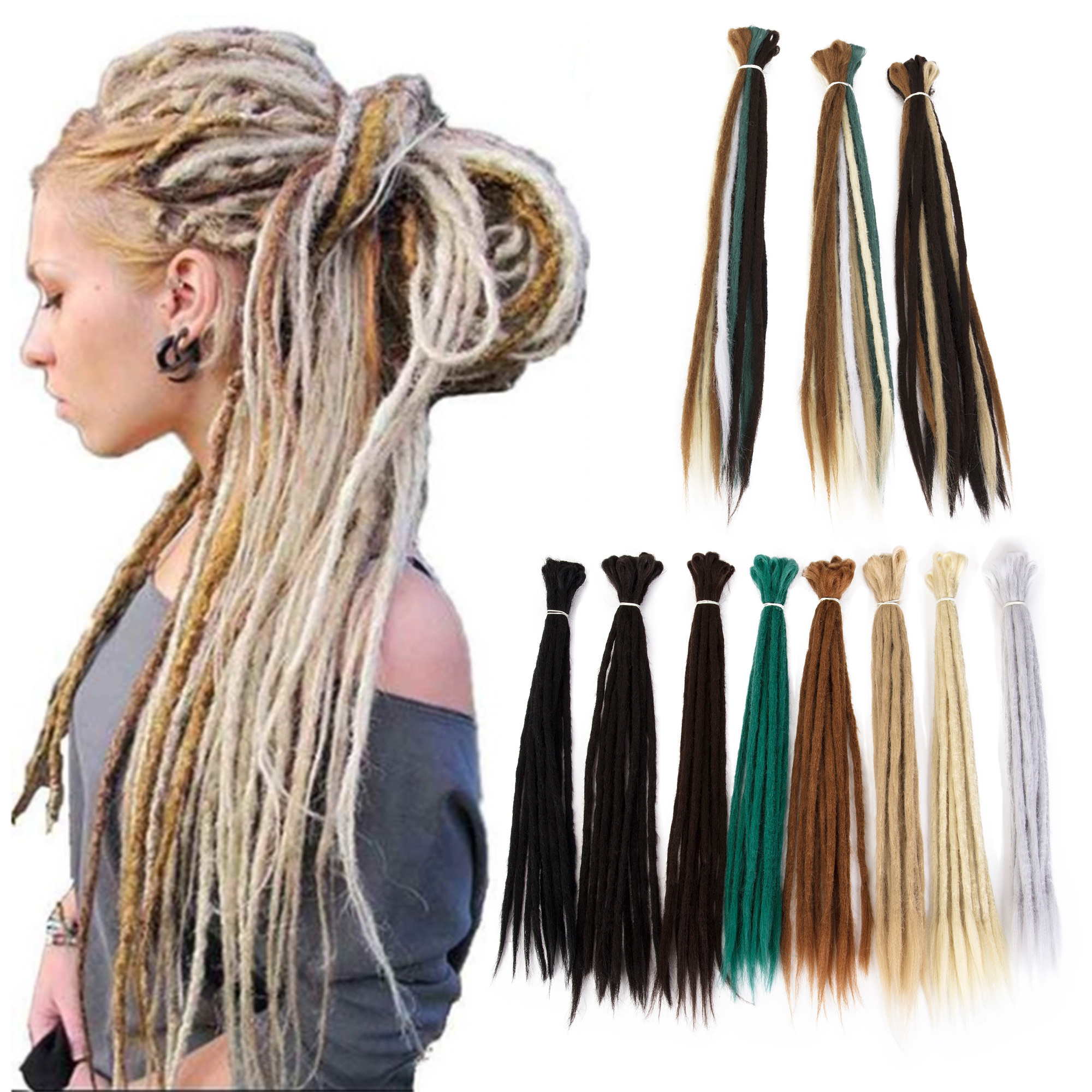 How to color match hair extensions Detailed instructions
