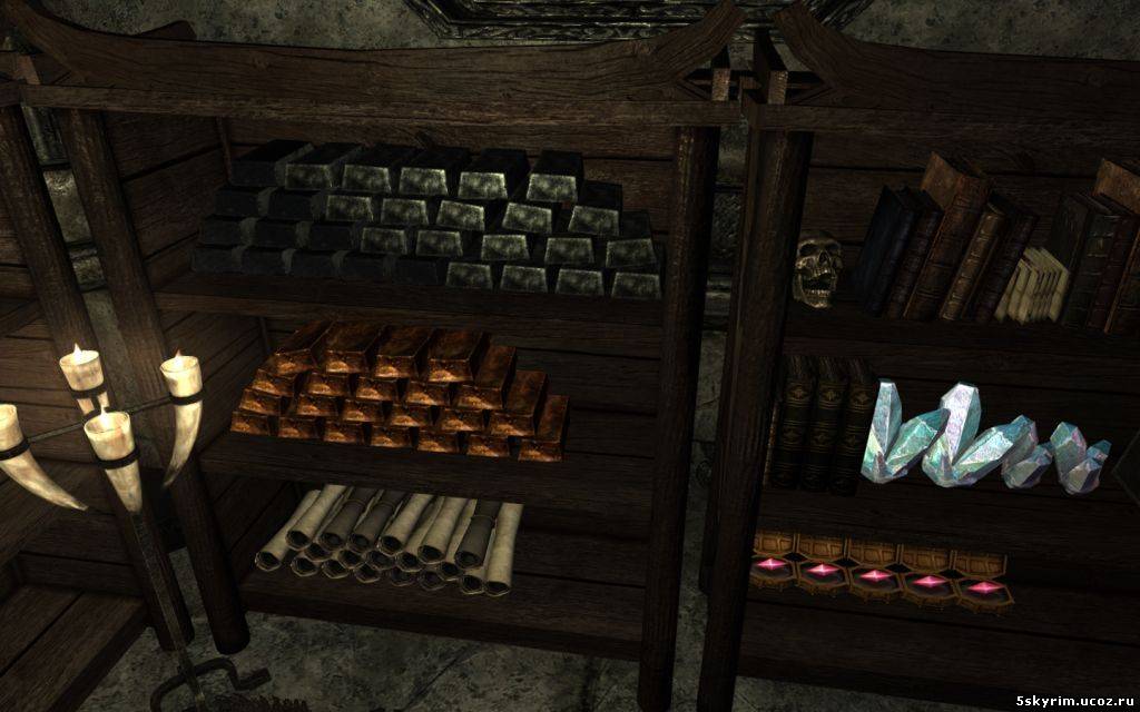 Бесконечные книжные полки \ Unlimited Bookshelves Геймплей Моды для Skyrim