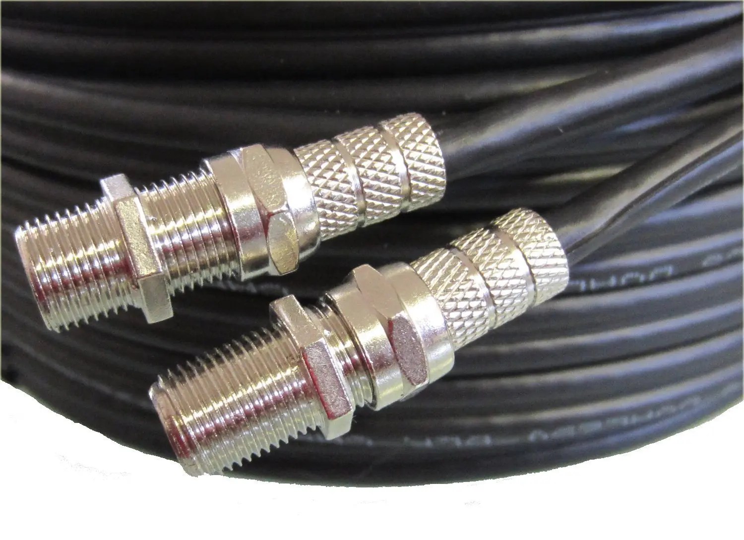Twin Satellite Cable Extension Kit In Black Sky HD / Sky Q / Sky Plus