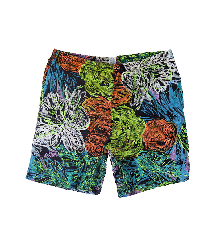 Vintage Pattern Swim Shorts 5 Star Vintage
