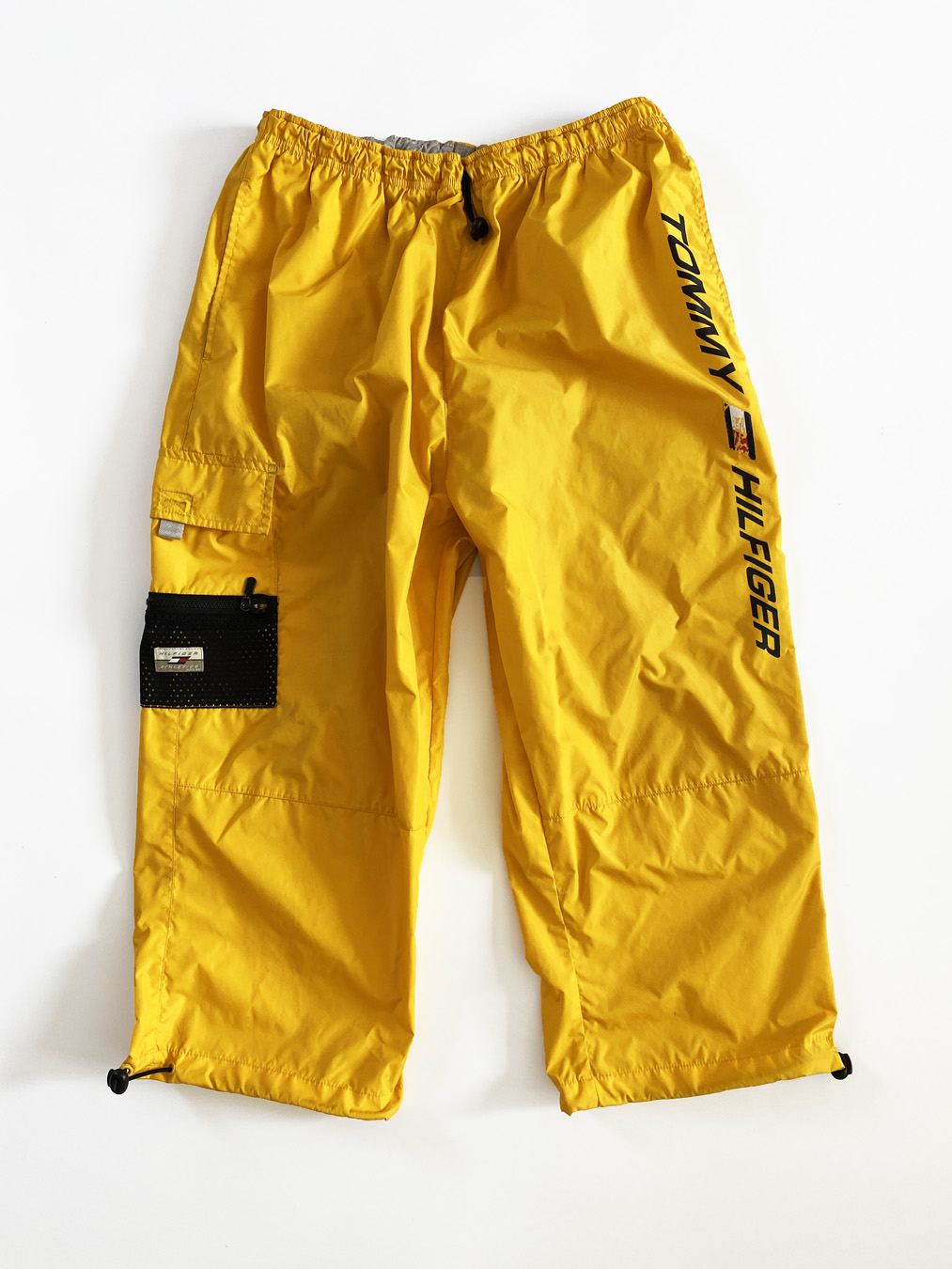 tommy hilfiger yellow windbreaker