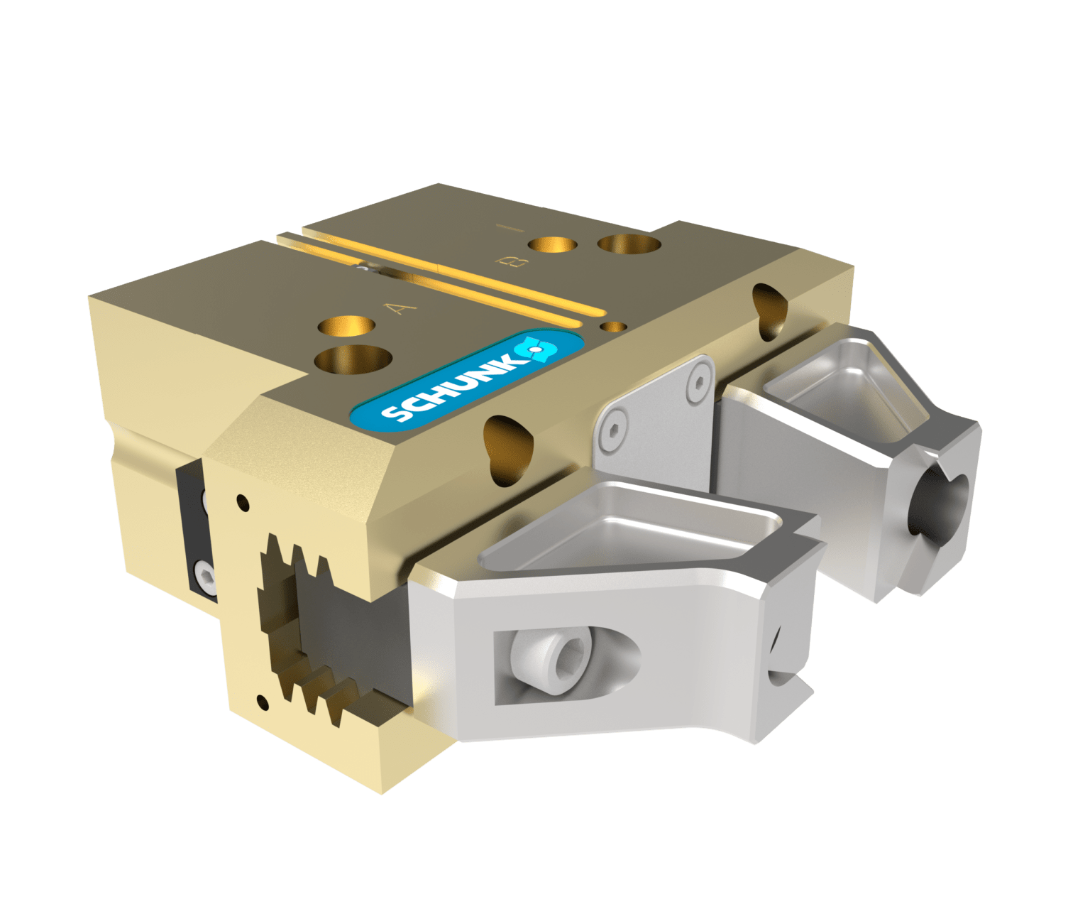 96mm Custom Gripper CNC Machines Workholding Solutions
