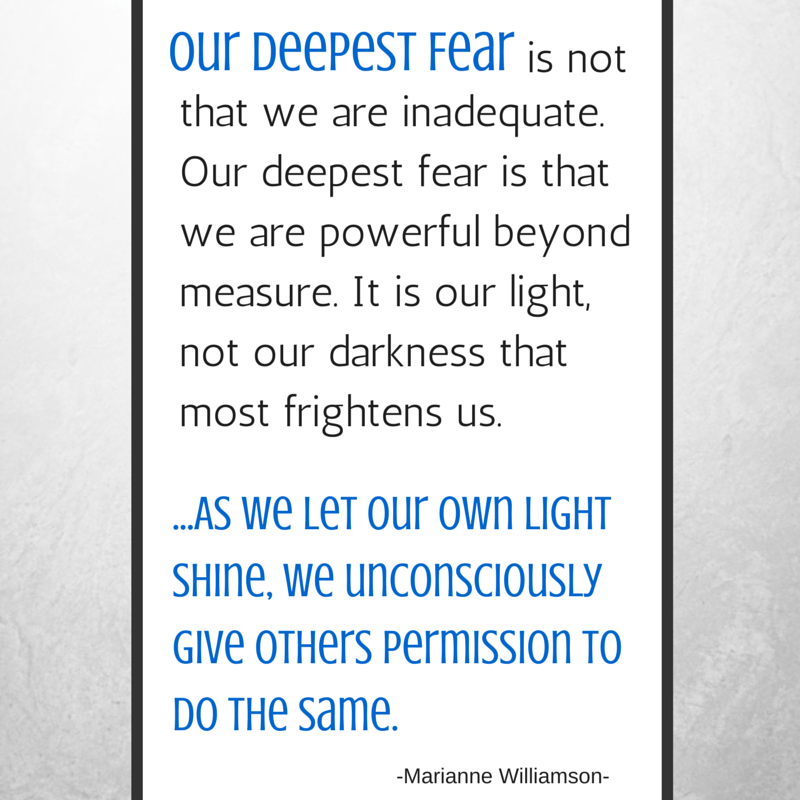 nelson mandela our deepest fear Words Are Powerful: Our Deepest Fear | 5Th Grade Files