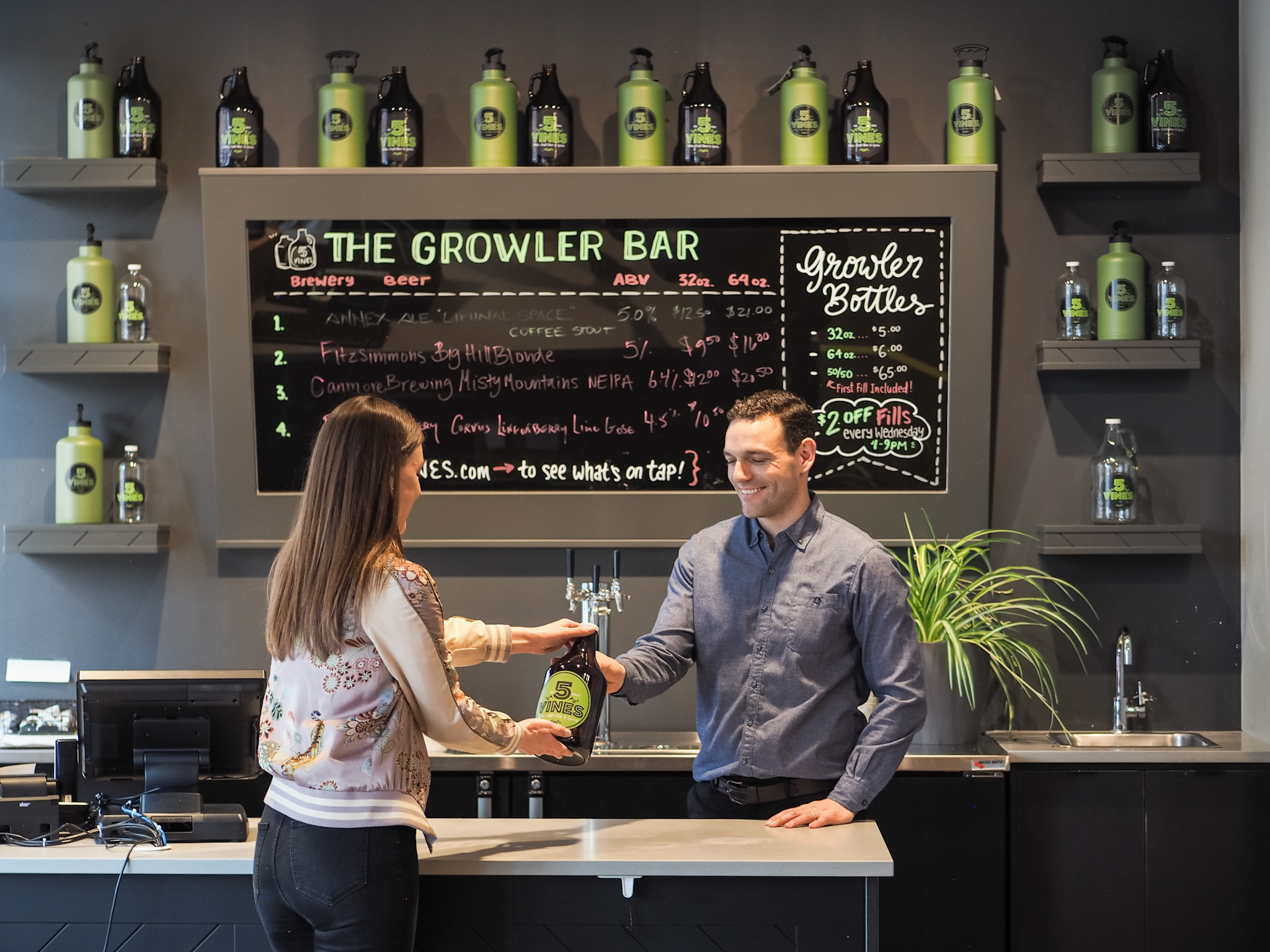 5 Vines Wine, Craft Beer & Spirits