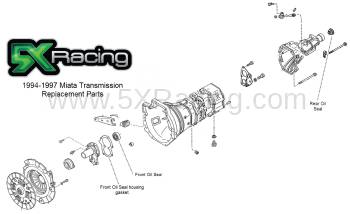 Mazda OEM 94-97 Miata Transmission Replacement Parts