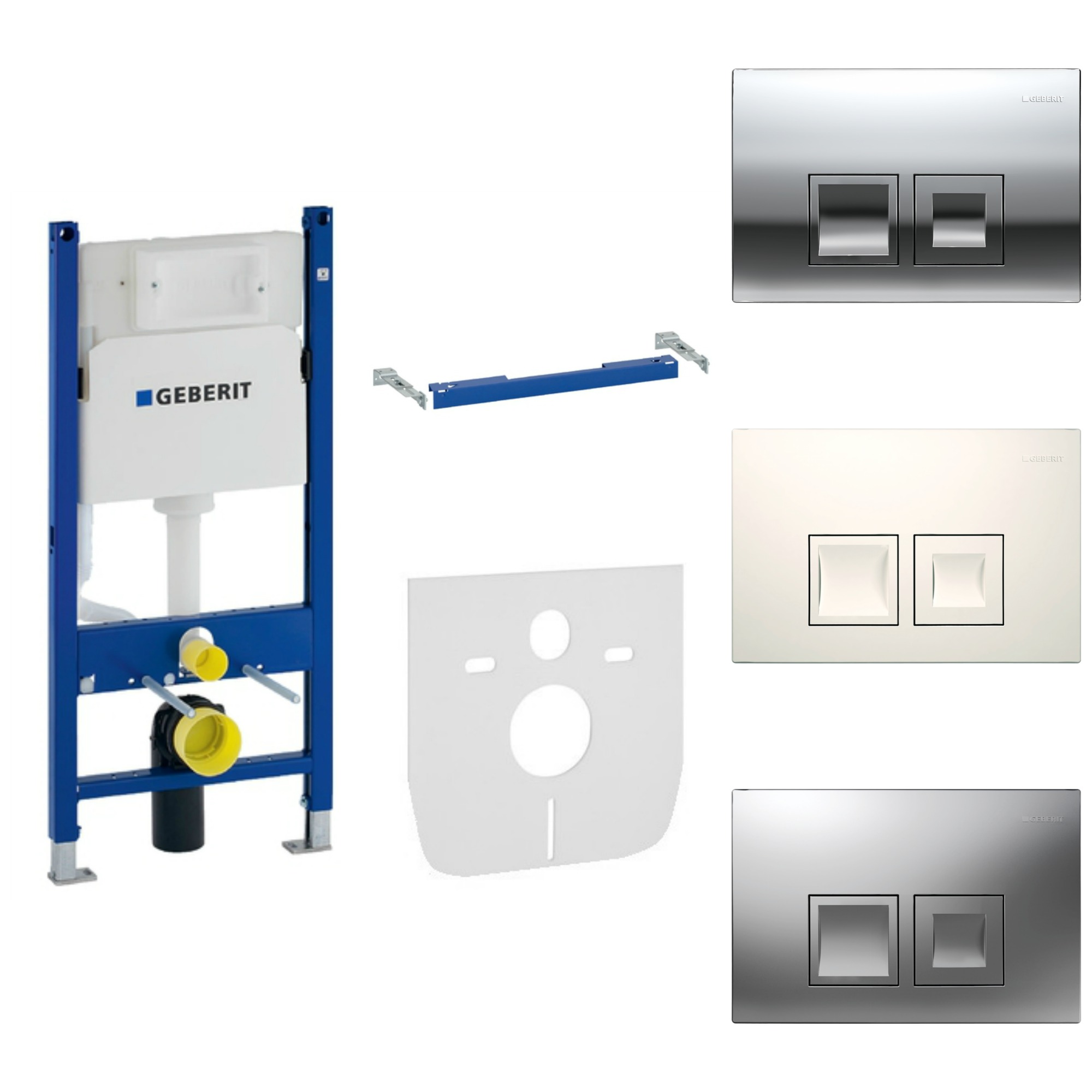GEBERIT DUOFIX stelaż do WC przycisk Delta50 basic