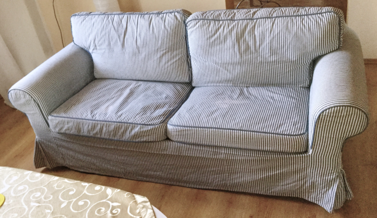 SOFA IKEA EKTORP Rozkładana do spania. Dwuosobowa. 7272368102