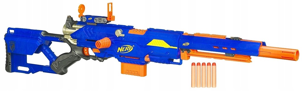 Snajperka Nerf Longstrike 7609263609 oficjalne archiwum Allegro