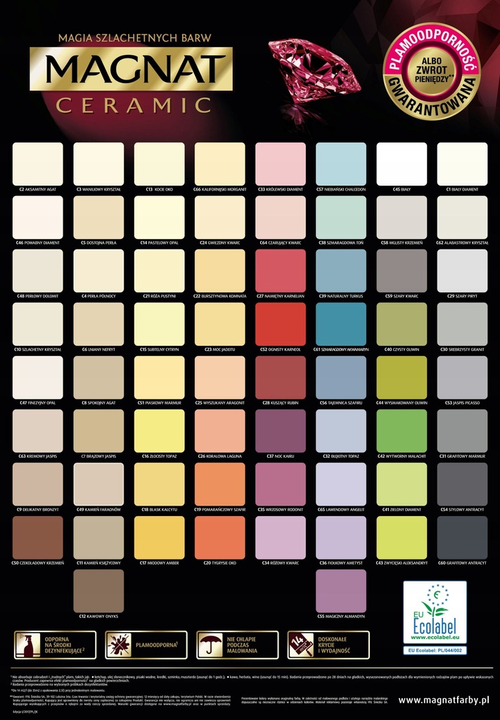 Magnat Ceramic 2.5L C47 FINEZYJNY OPAL 7173181774 oficjalne