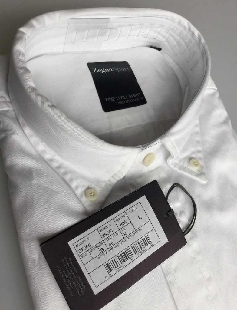 ERMENEGILDO ZEGNA BOSS ARMANI koszula L 7181261545 oficjalne