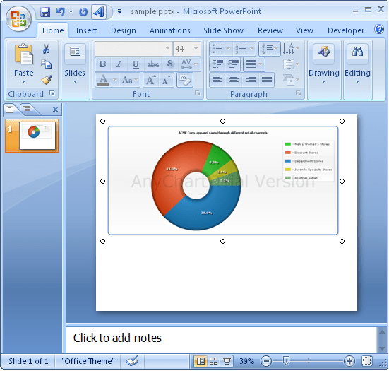 How to add Adobe Macromedia Flash content into Microsoft PowerPoint