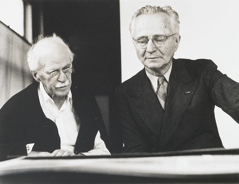Alfred Stieglitz and Edward Steichen, Dorothy Norman Mia