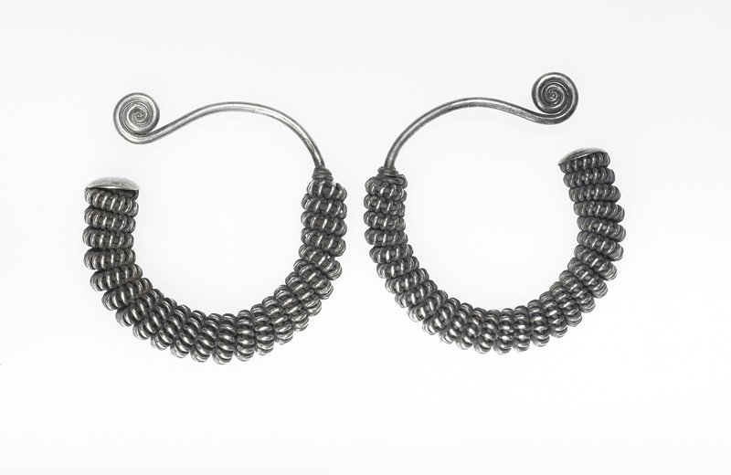 Pair of Earrings, Miao Mia