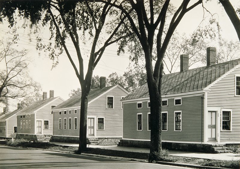 Millworkers' Houses in Willimantic, Connecticut, Walker Evans Mia