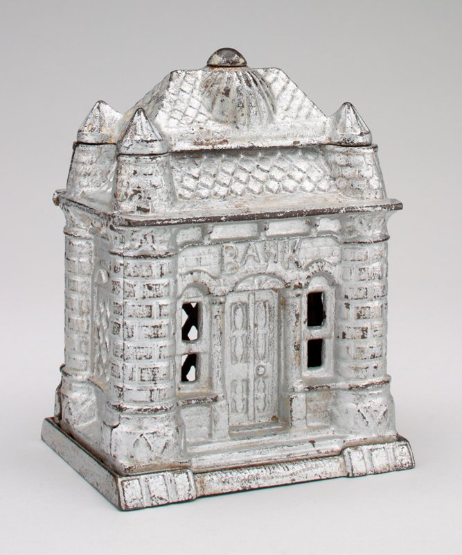 "Four Tower" still bank, Kenton Hardware Manufacturing Co. Mia