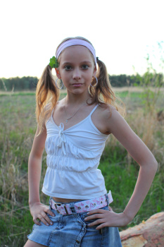 Silver-Jewels Violette - Denim Skirt 1