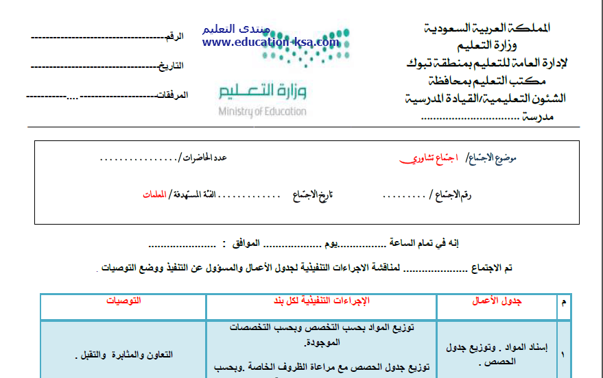 خطة المرشدة الطلابية 1437 heerkaint