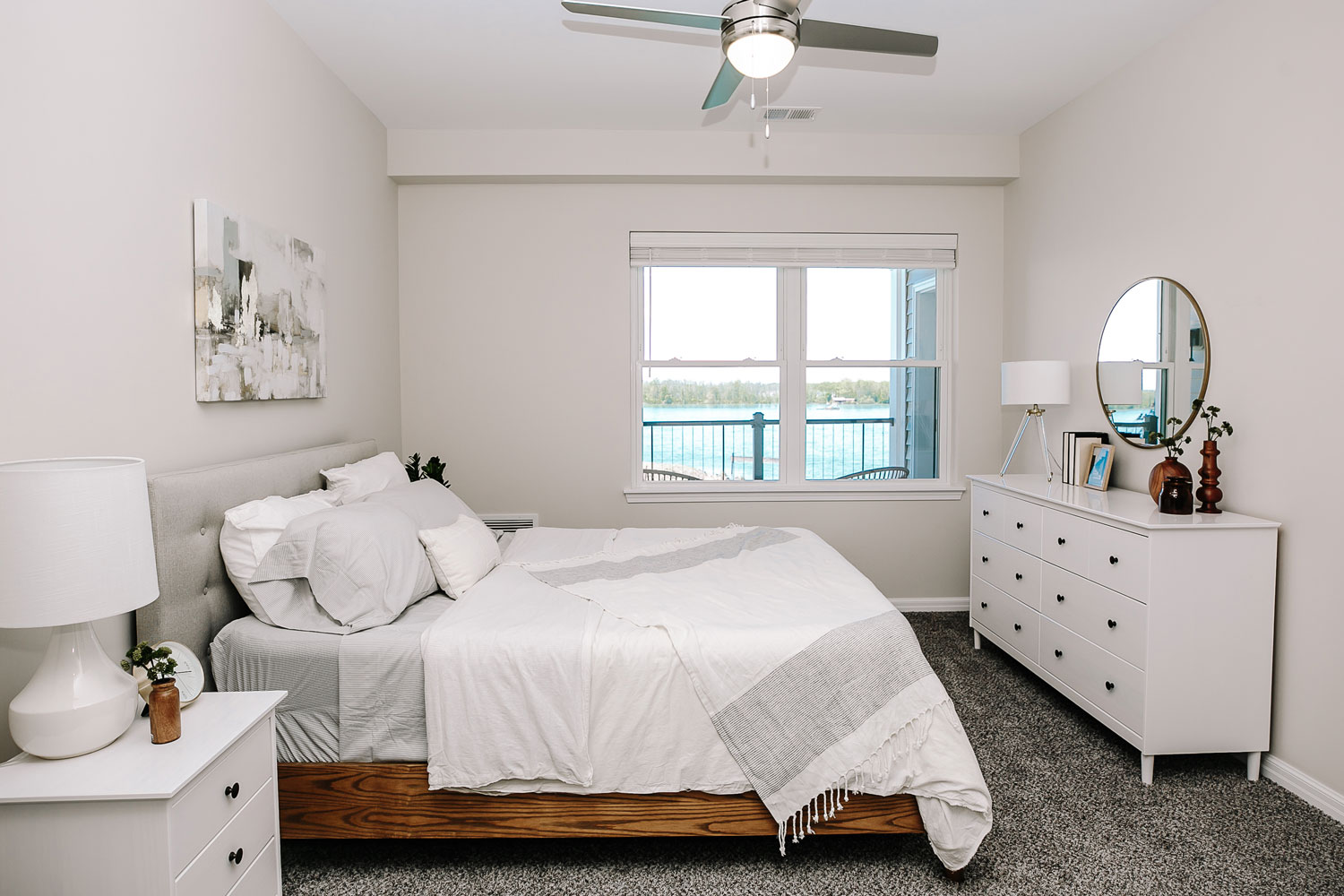 Model units 600 River Road Apartments