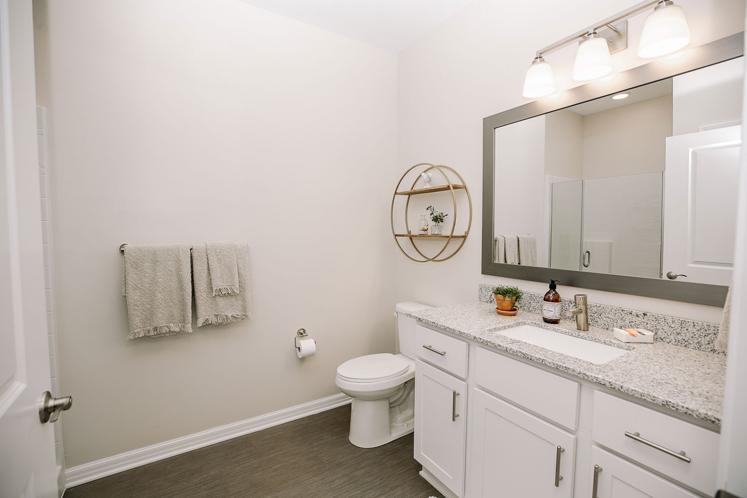 Model units 600 River Road Apartments