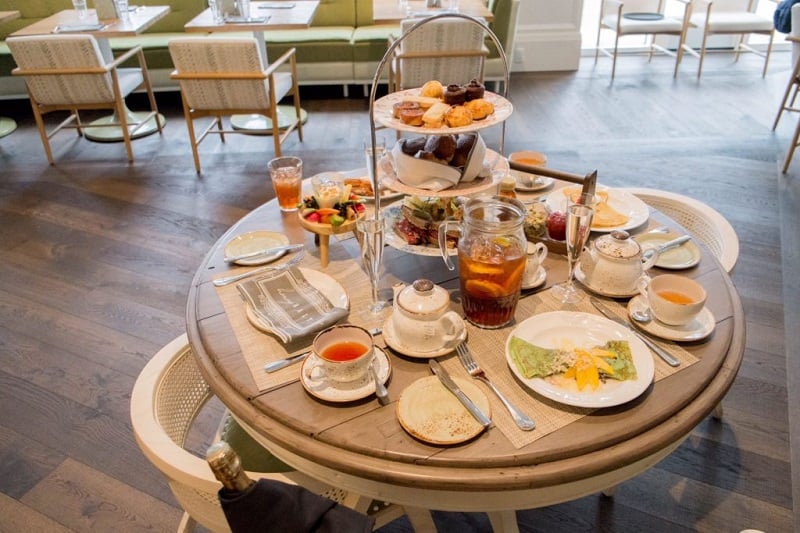 Afternoon Tea Is A Must At Parq Vancouver's Lavish Honey Salt