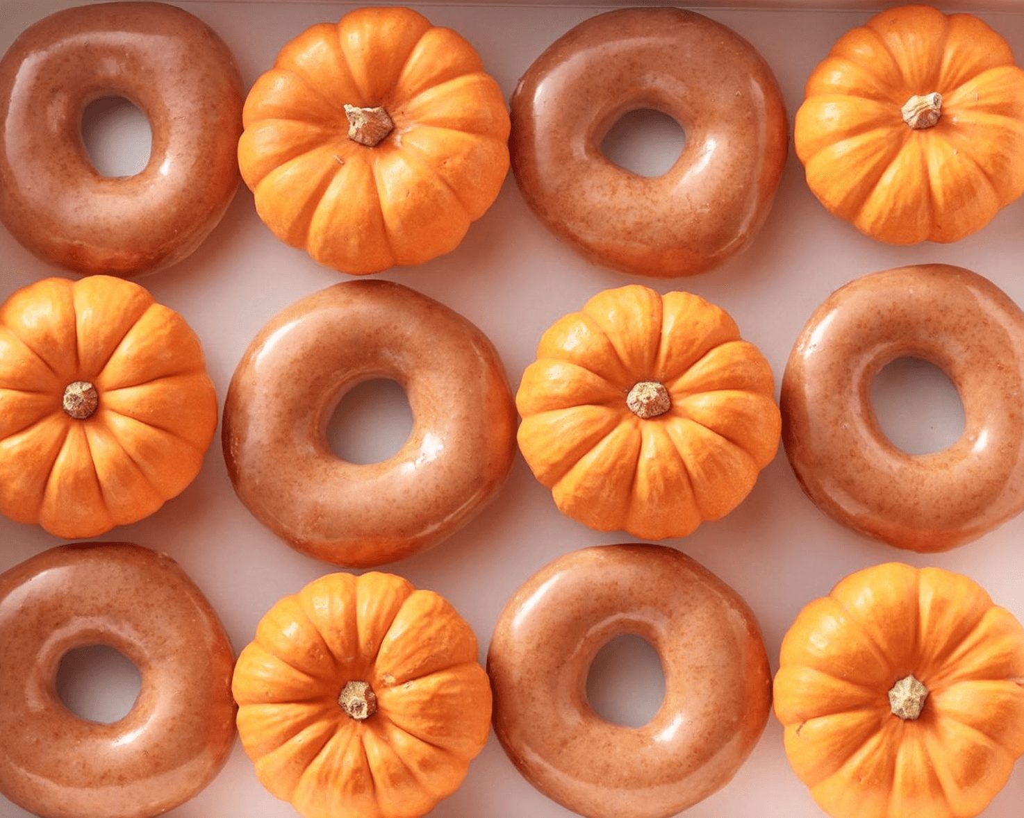 Krispy Kreme Now Has Pumpkin Spice Doughnuts For a Limited Time Only