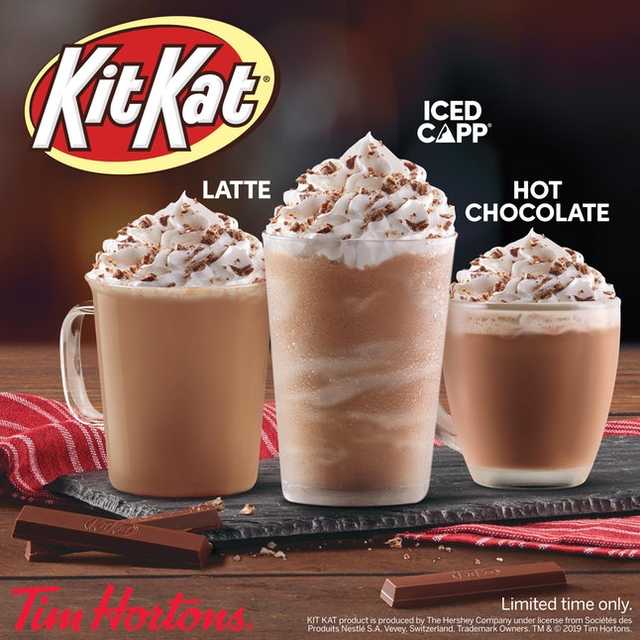 Tim Hortons Introduces New Kit Kat Menu 604 Now Food