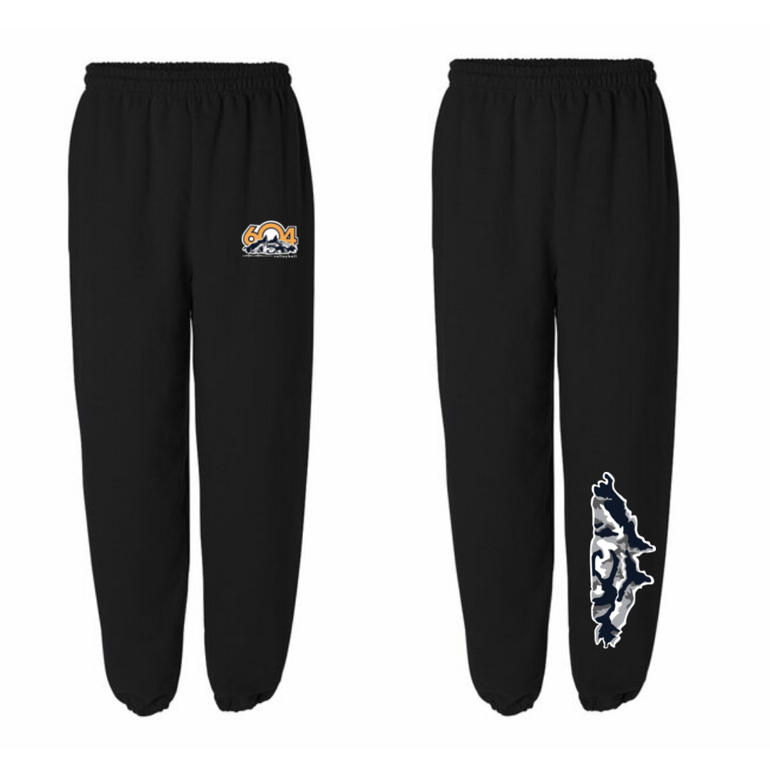 604 Volleyball Sweatpants (50/50 Blend) 604Volleyball