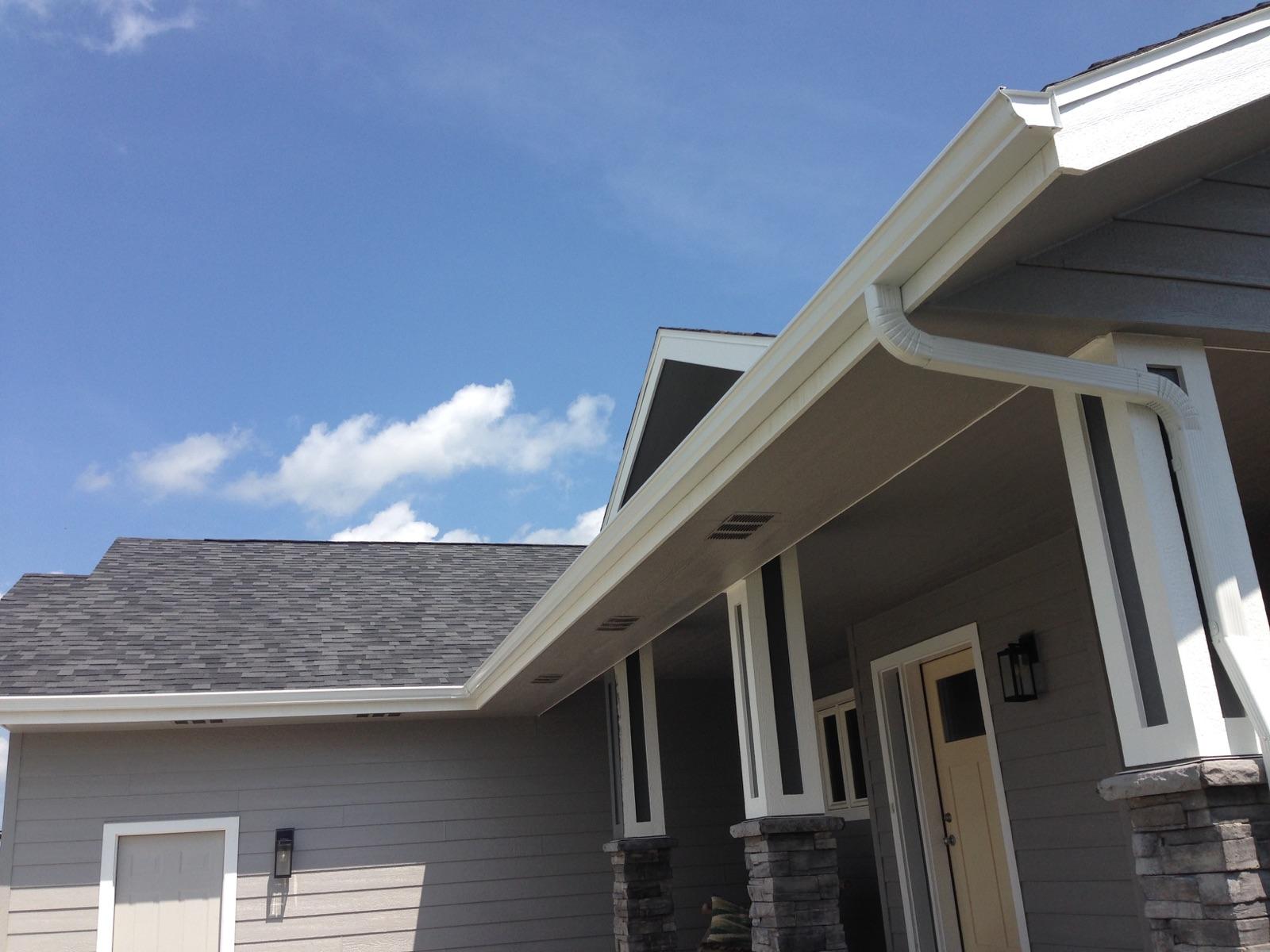 Gutters, Downspouts, Leaf Protection Gutters Sioux Falls 605 Seamless