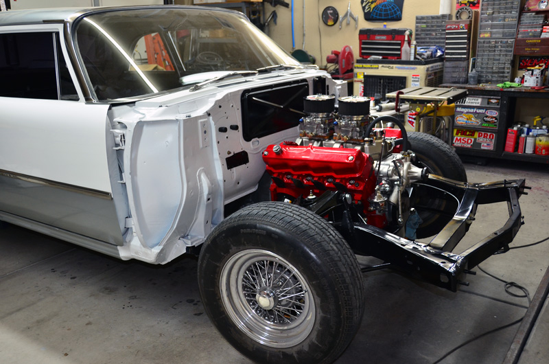 1960 Dodge Dart Engine Swap - Slant Six to 318 Poly Stroker Dual Quad