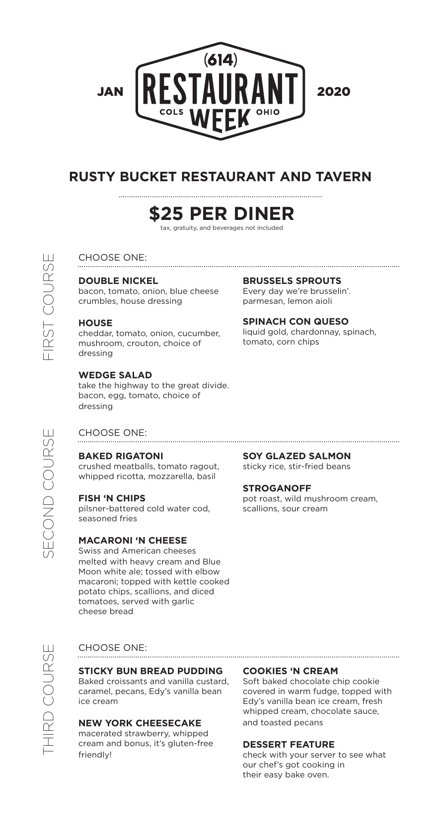 Rusty Bucket Restaurant and Tavern Easton 614NOW