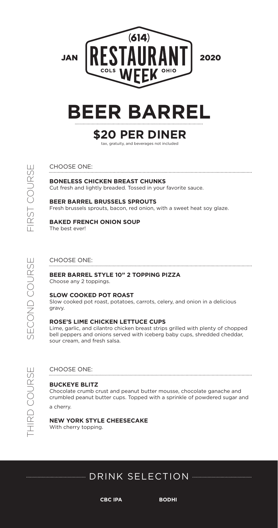 Beer Barrel Pizza and Grill Hilliard 614NOW