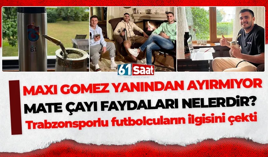 Maxı Gomez yanından ayırmıyor! Trabzonsporlu futbolcuların ilgisini