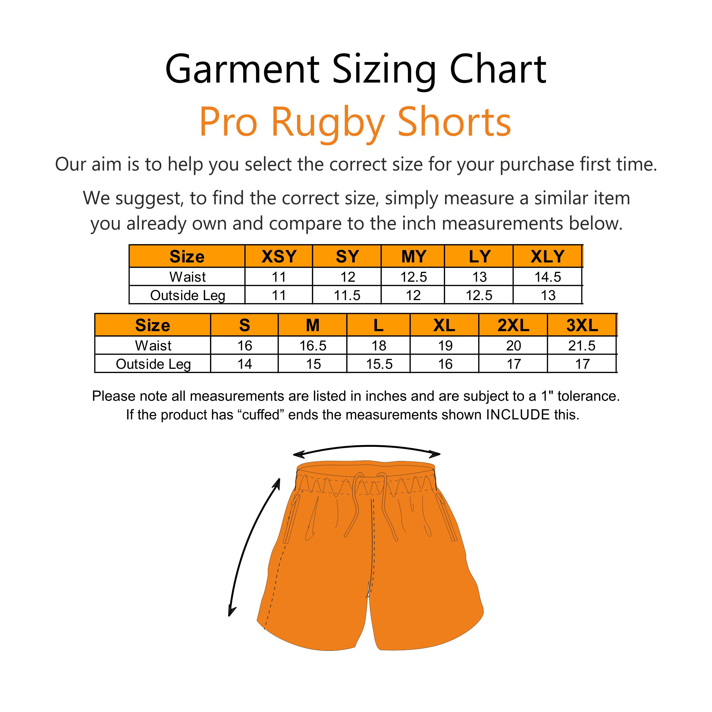 HHVCS RUGBY SHORTS Ambition Sport