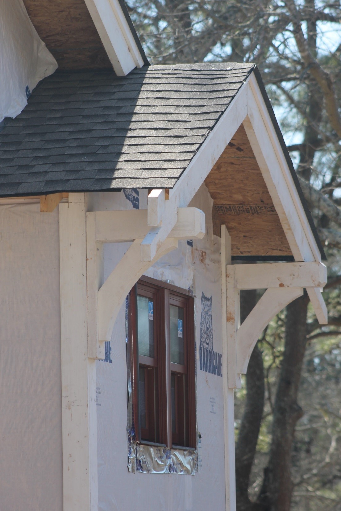 February Week 3 Crafting the Bargeboards and Brackets 637 Polk