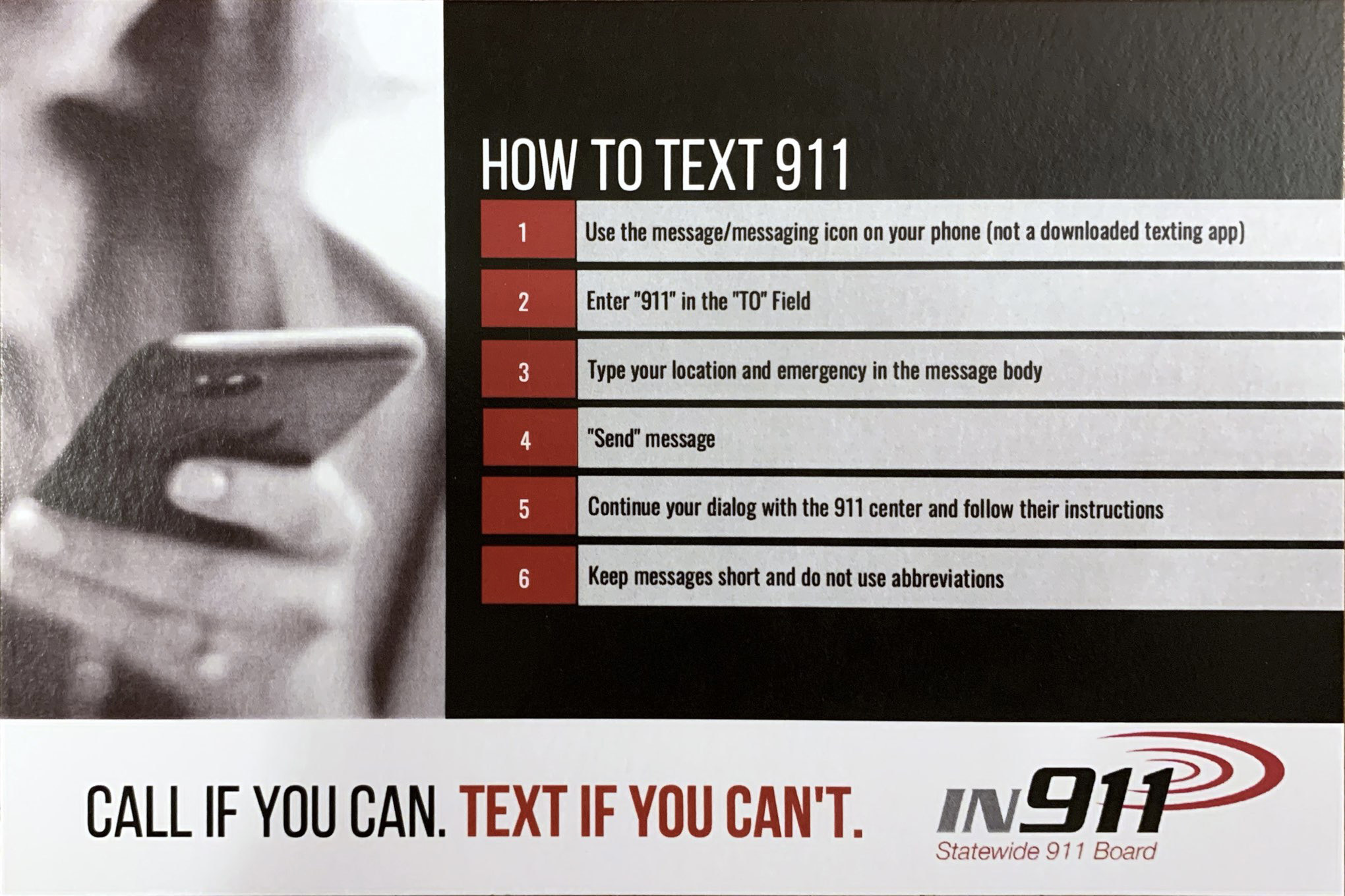 Hoosiers can now text 911 in 108 different languages Indiana Public Radio