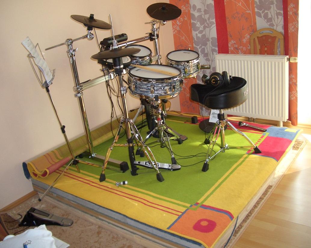 Schlag und Trittschall Schallschutzpodeste für EDrums (FAQ) Seite