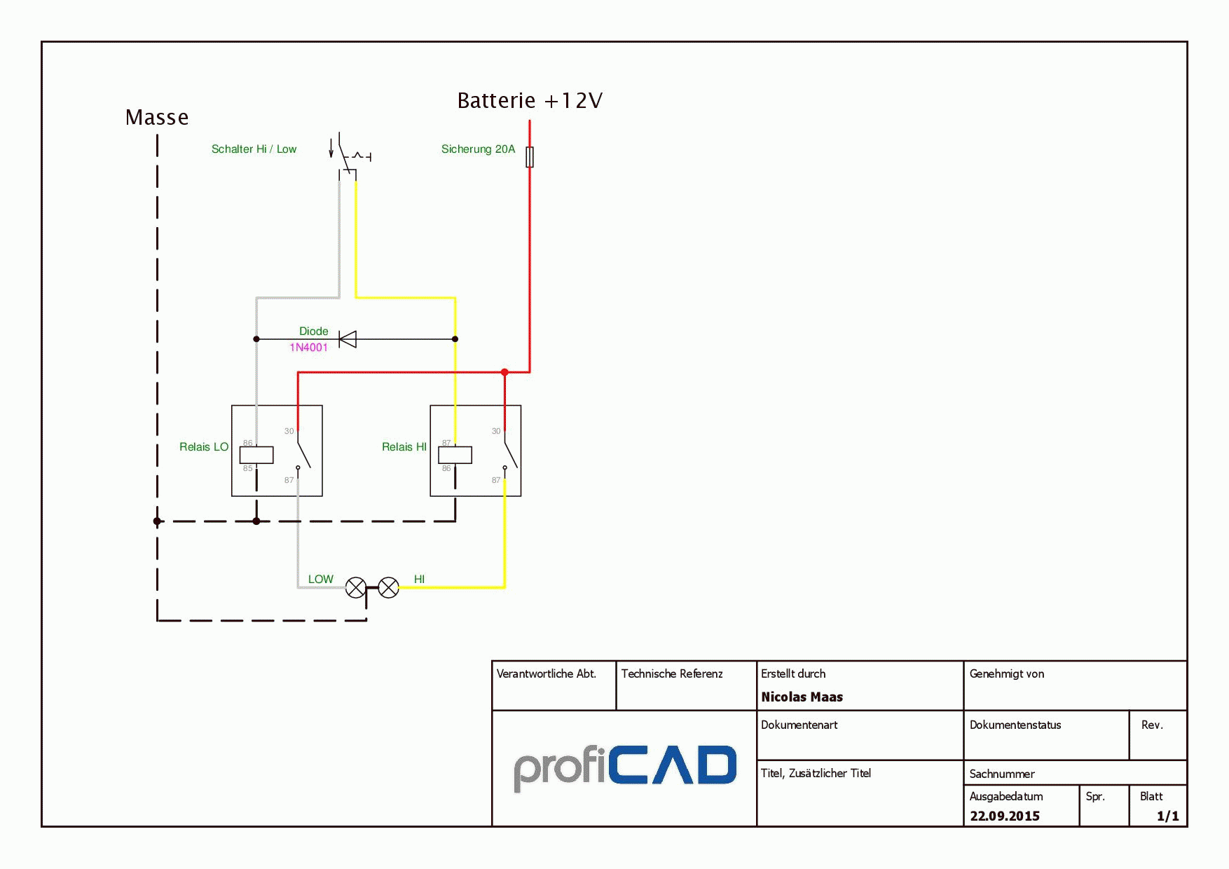 Scheinwerfer Abblendlicht / Fernlicht zusammen schalten ? Page 2