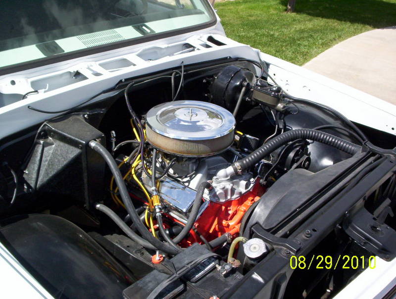 Semi gloss black for engine compartment? The 1947 Present Chevrolet
