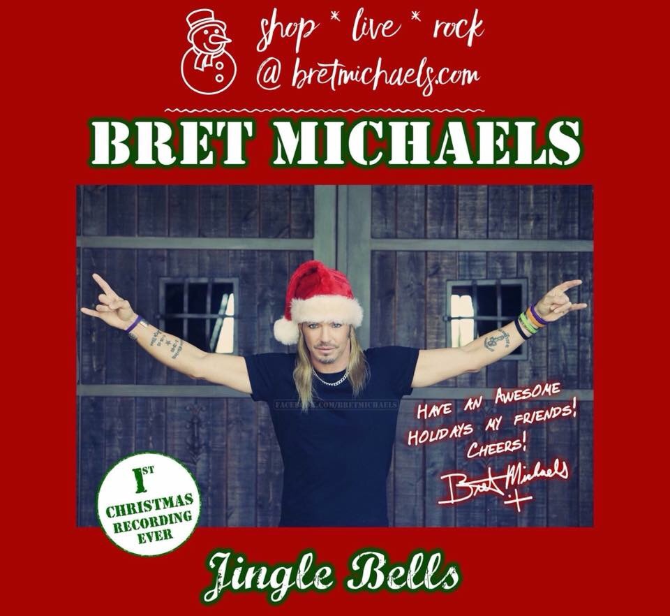 Bret Michaels’ “Jingle Bells” Digital Single Available Now!