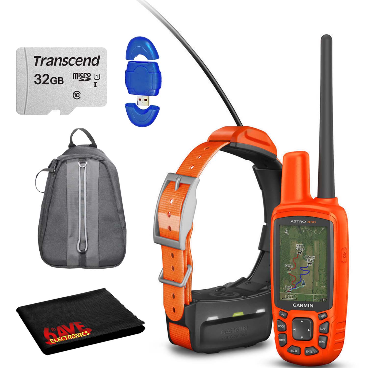 Garmin Astro 430 GPS Dog Tracking System with T 5 Collar Device Bundle