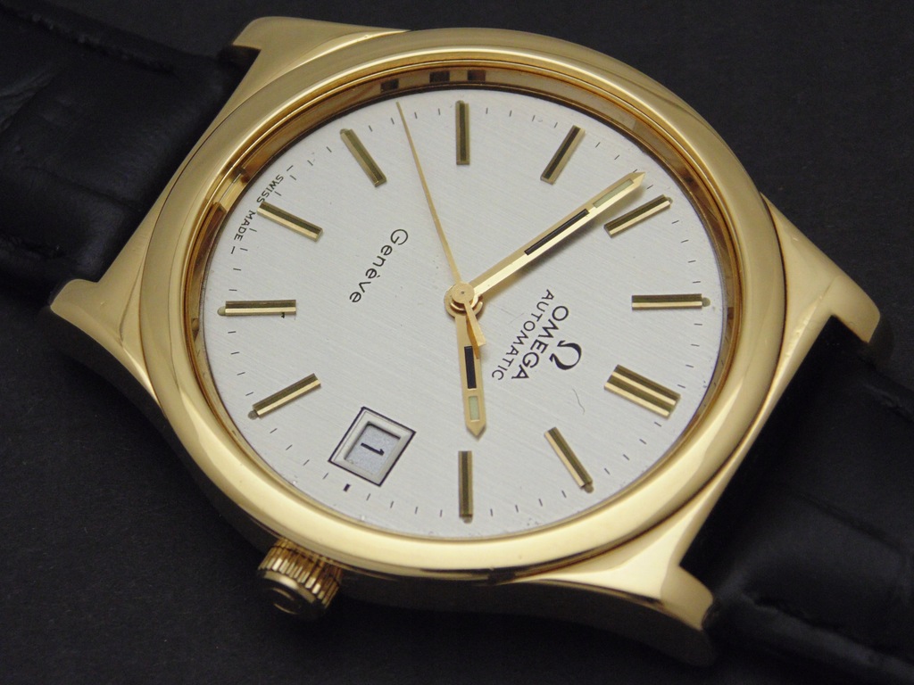 OMEGA GENEVE AUTOMATIC CAL.1012 GOLD ROK PROD.1973