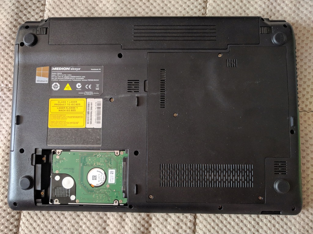 Medion Akoya P6638 i33120M 8/500GB Nvidia GT 635M