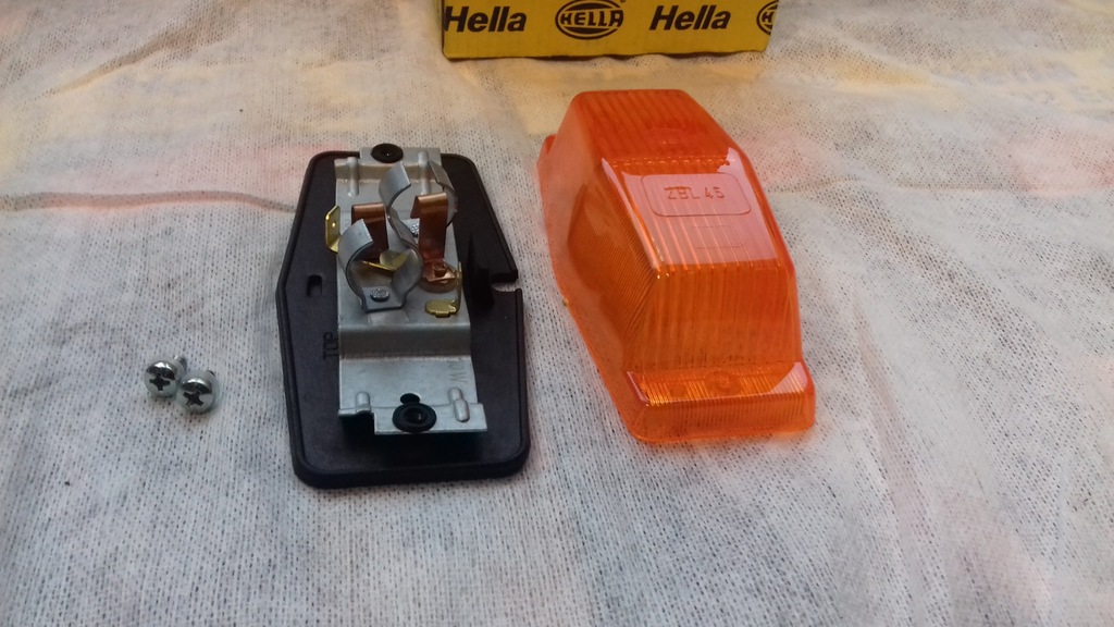 Hella Double Burner obrysówka 2 żarowki Tuning Tir 6995673703