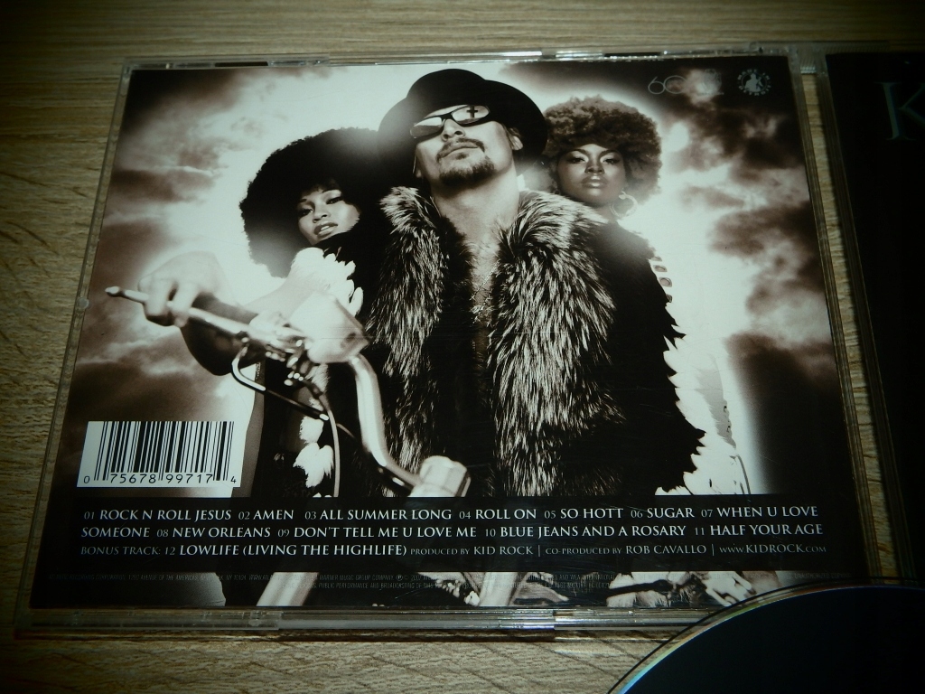 KID ROCK ROCK N ROLL JESUS ('07) 7421339779 oficjalne archiwum