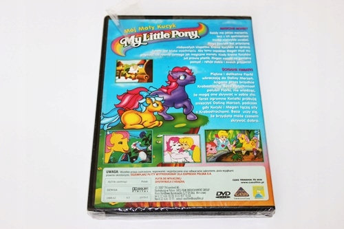 MY LITTLE PONY MÓJ MAŁY KUCYK DVD NOWY W FOLII 7361958586 oficjalne