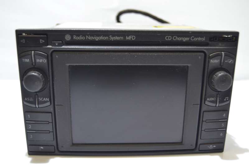 RADIO NAVIGATION SYSTEM MFD CD CHANGER CONTROL VW 7316824484
