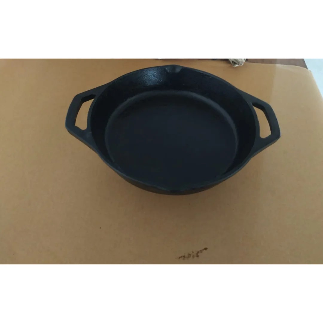 REAL Cast Iron Skillet Double Handle https//70skitchen.in/