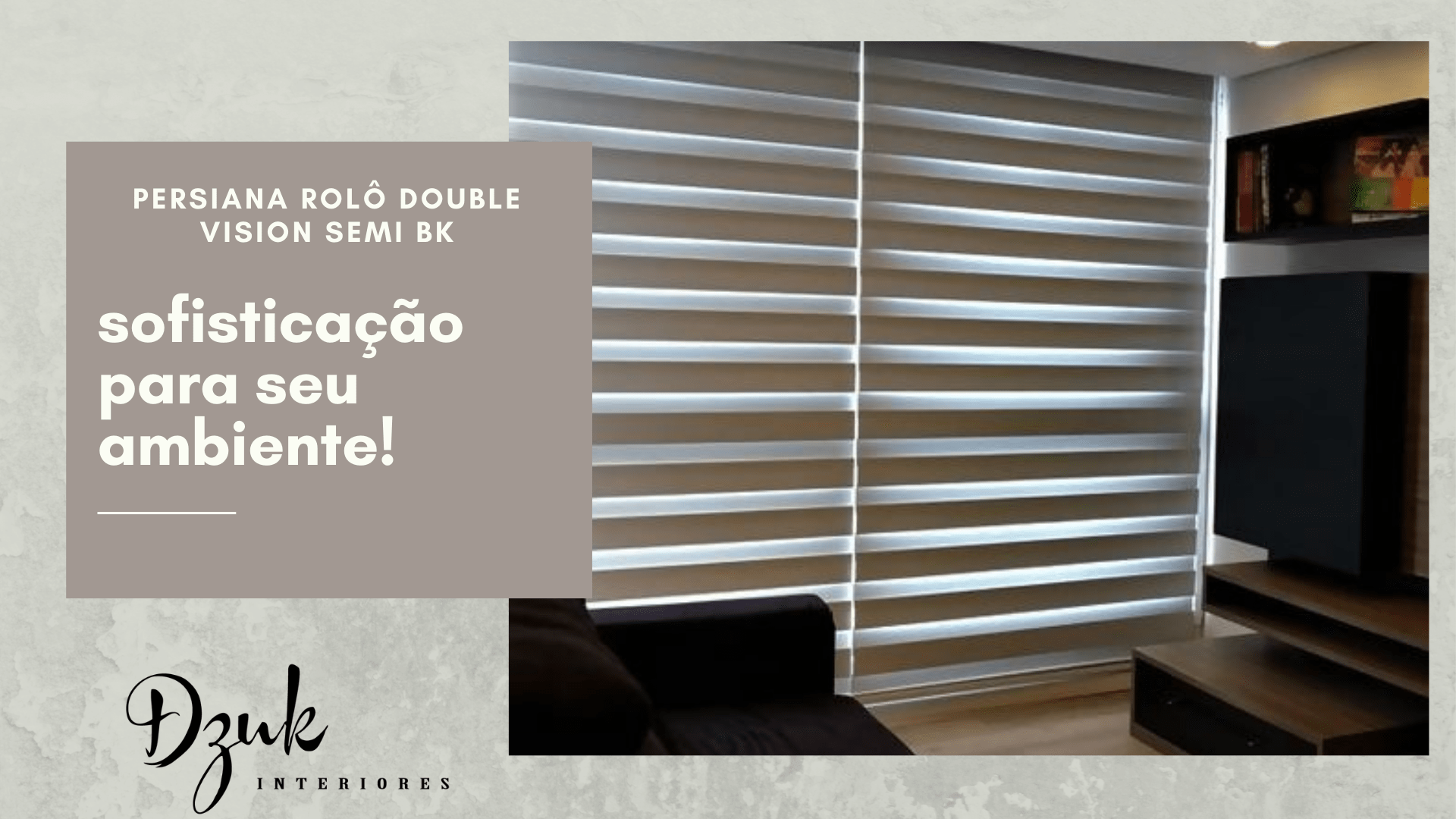 PERSIANA ROLÔ DOUBLE VISION SHEER SOFT BK