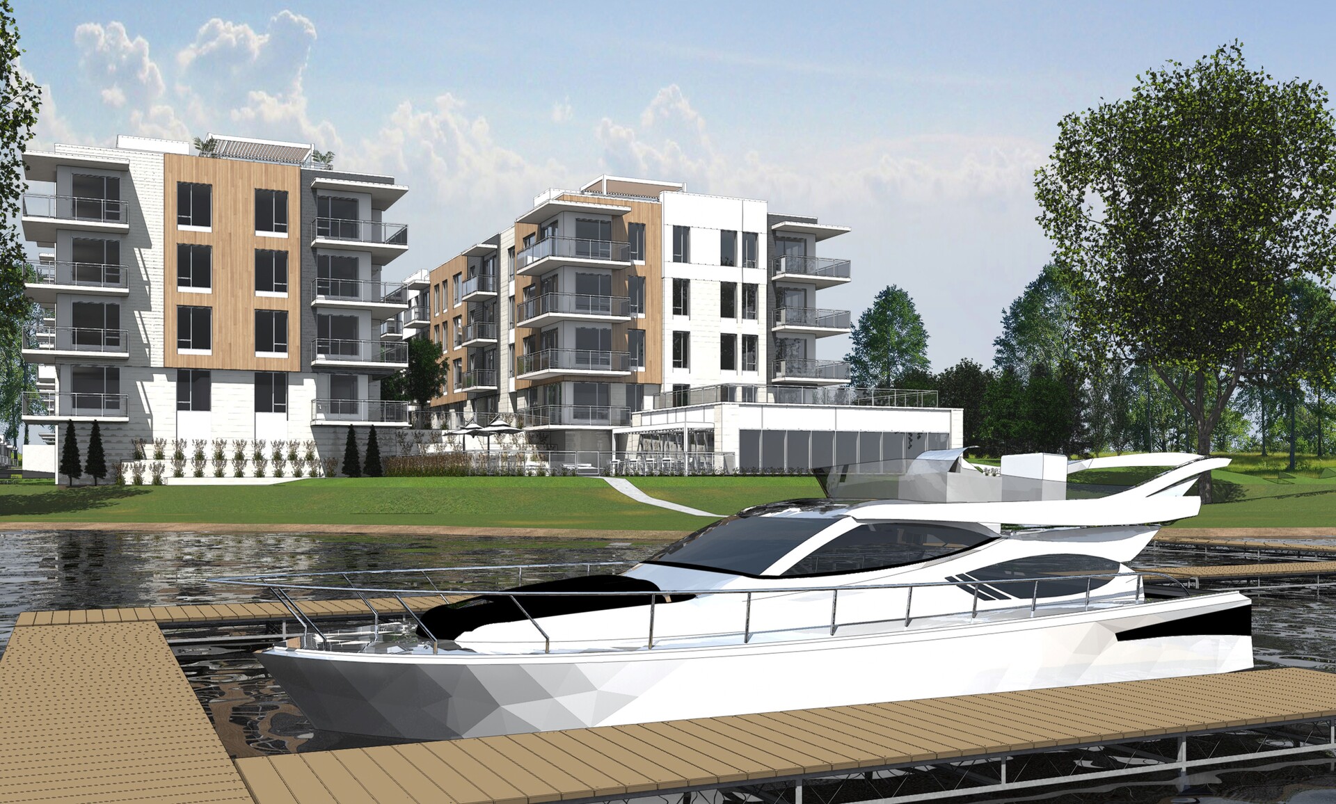 Le 730 NotreDame Condos locatifs luxueux et club privé à Reprentigny