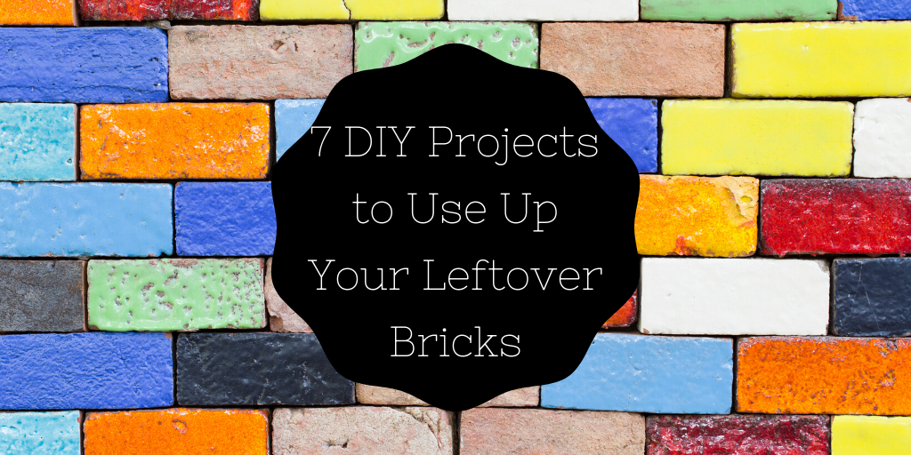 7 DIY Projects to Use Up Your Leftover Bricks